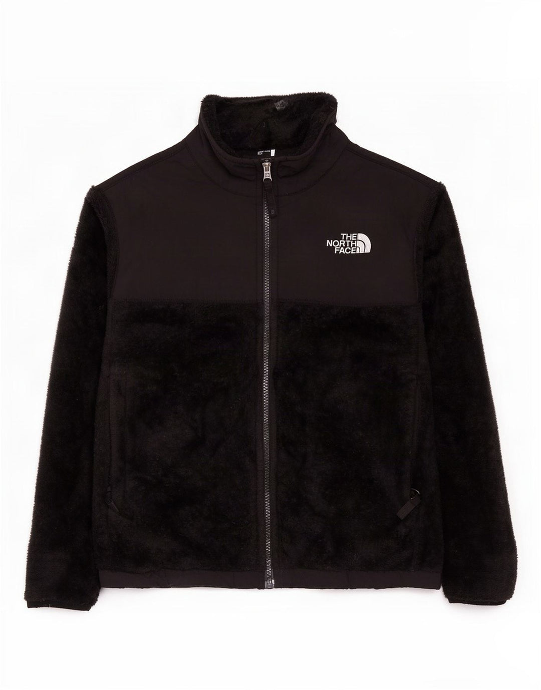 The North Face Girls Fleece Jacket 9-10 Years Medium Black Polyester