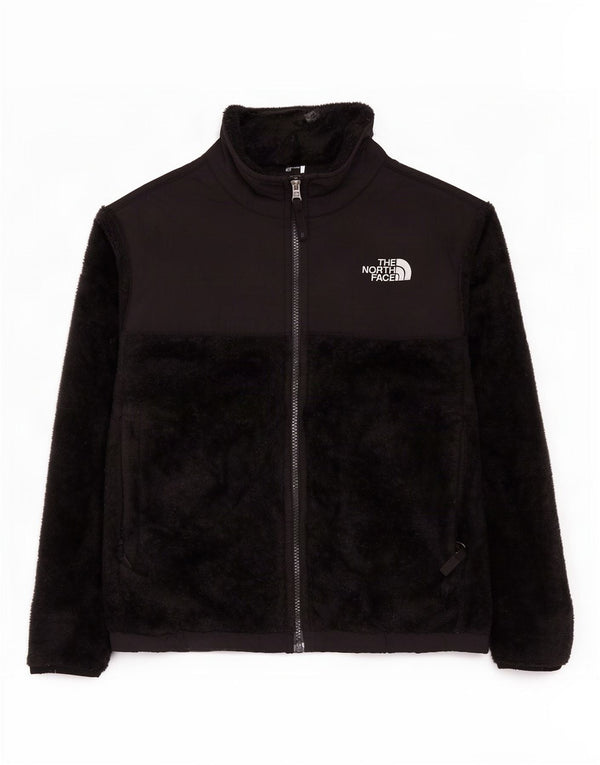 The North Face Girls Fleece Jacket 9-10 Years Medium Black Polyester