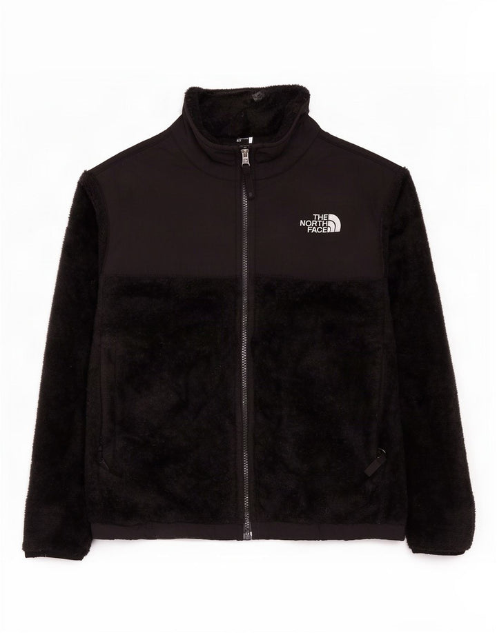 The North Face Girls Fleece Jacket 9-10 Years Medium Black Polyester