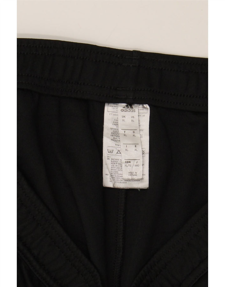ADIDAS Mens Tracksuit Trousers XL Black Polyester Vintage Adidas and Second-Hand Adidas from Messina Hembry 