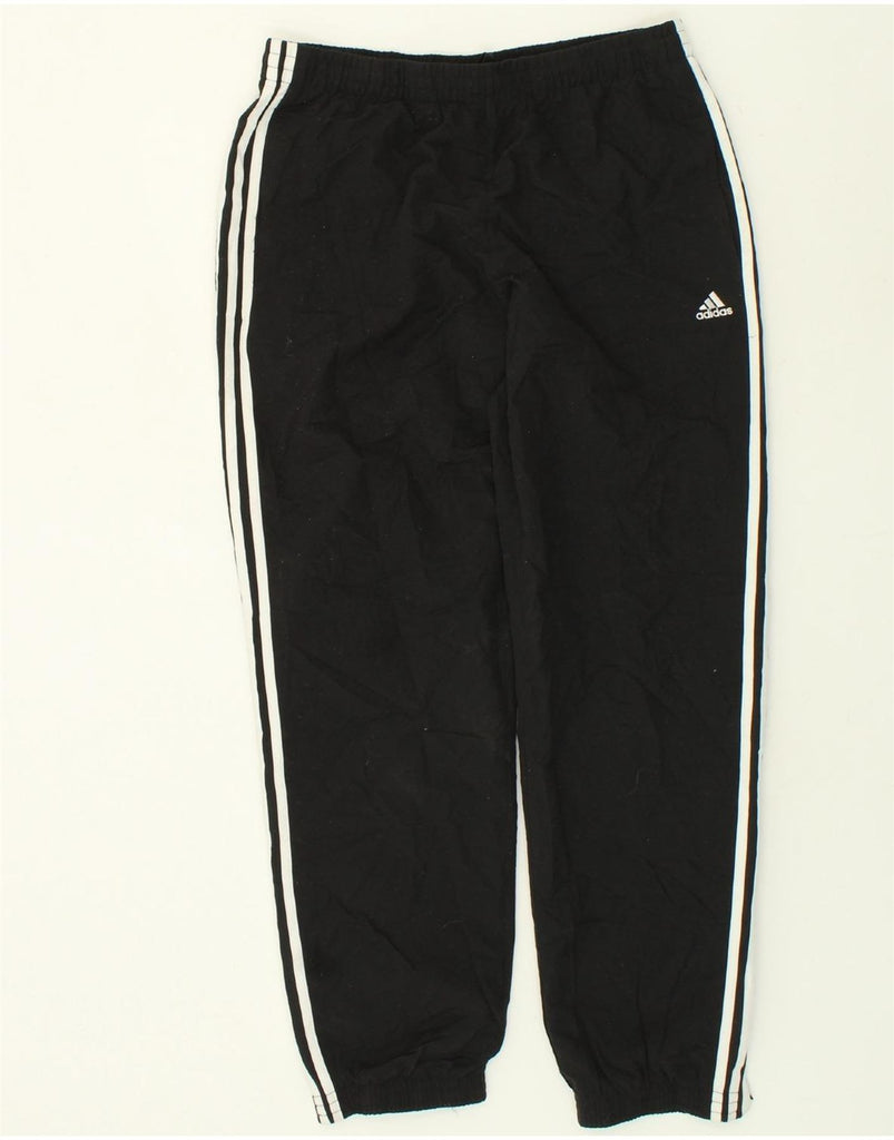 ADIDAS Mens Climalite Tracksuit Trousers Joggers Medium Black Polyester | Vintage Adidas | Thrift | Second-Hand Adidas | Used Clothing | Messina Hembry 