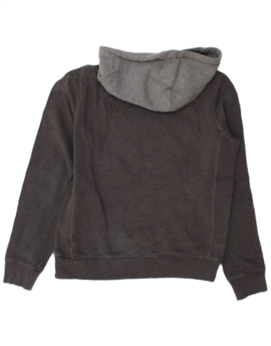 Converse Mens Graphic Hoodie Jumper Small Grey Cotton