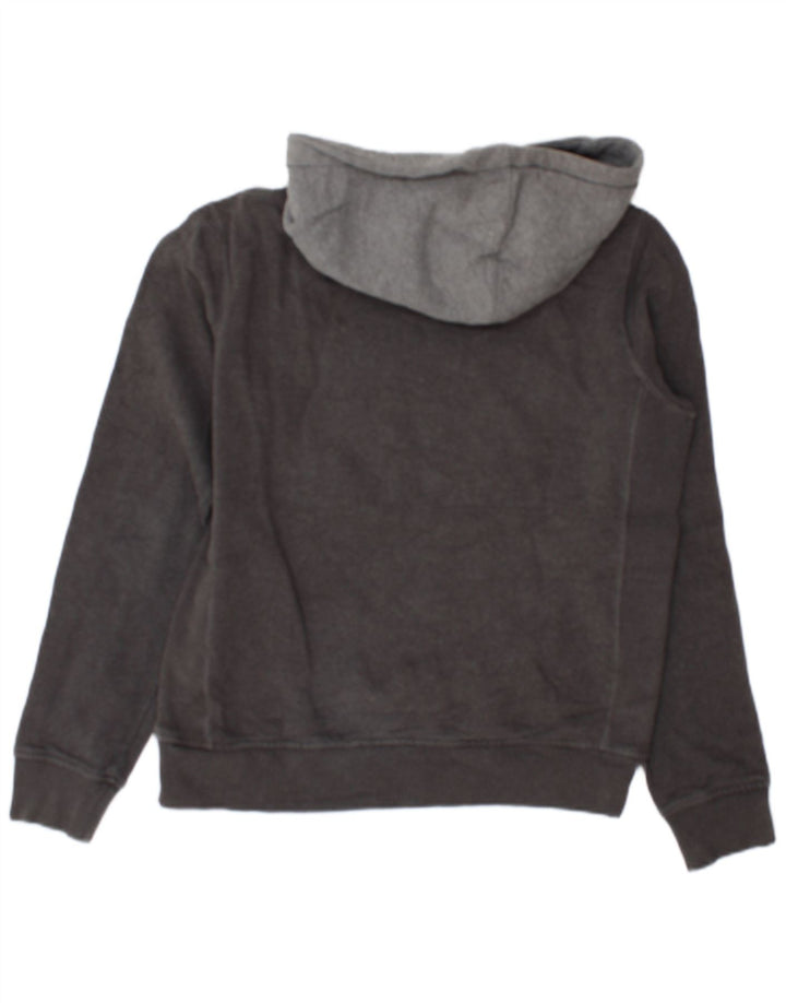 Converse Mens Graphic Hoodie Jumper Small Grey Cotton
