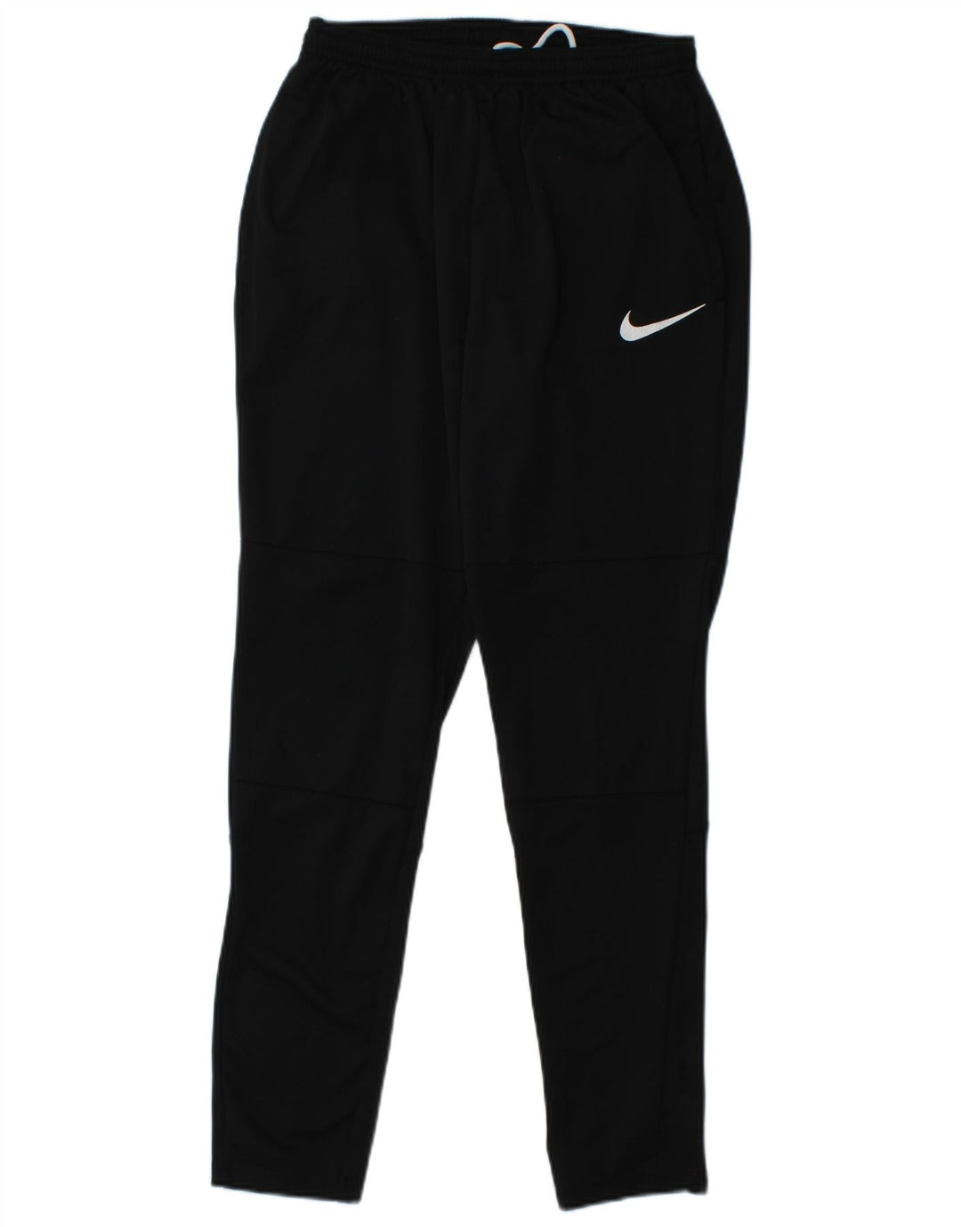 NIKE Mens Dri Fit Tracksuit Trousers Small Black Polyester