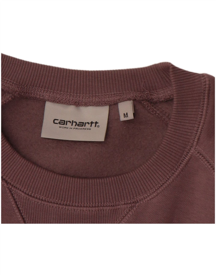 CARHARTT Mens Sweatshirt Jumper Medium Purple Cotton