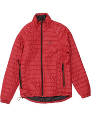 TIMBERLAND Mens Padded Jacket UK 36 Small Red Nylon