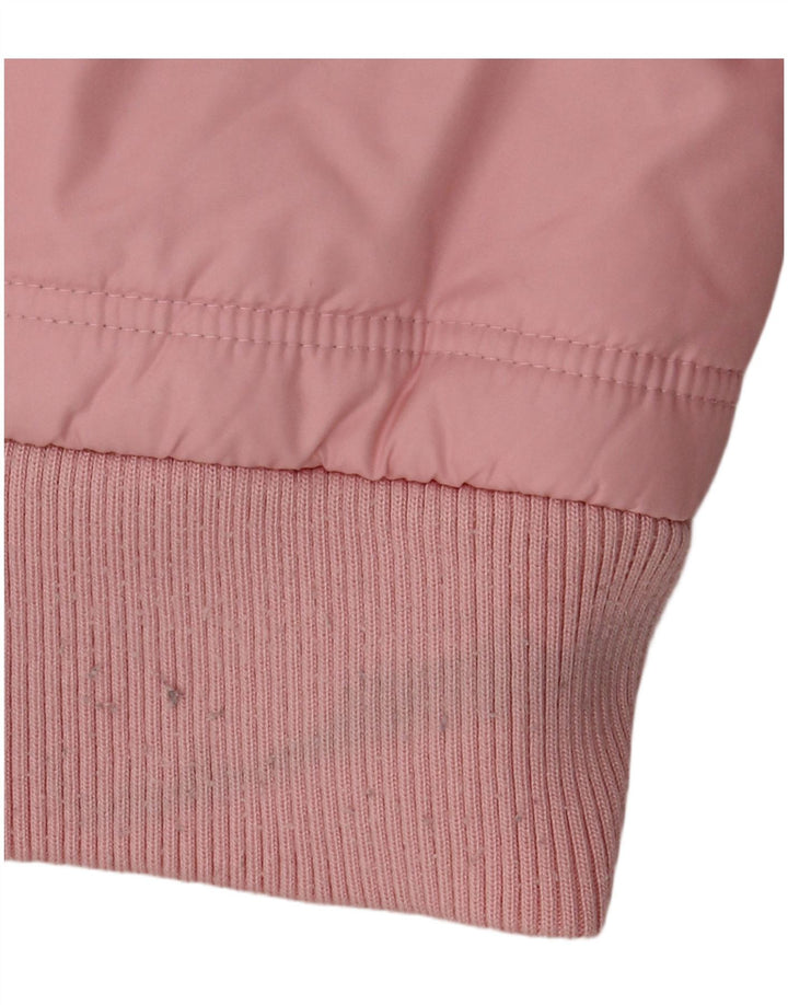 Buffalo Womens Hooded Padded Jacket UK 14 Large Pink Polyester