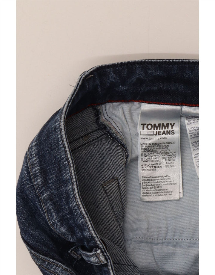 Tommy Hilfiger Mens Slim Jeans W30 L32 Blue Cotton