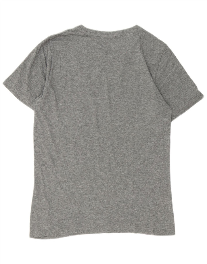 Puma Mens Graphic T-Shirt Top Small Grey