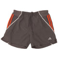 Adidas Mens Swimming Shorts Medium Grey Colourblock Polyester
