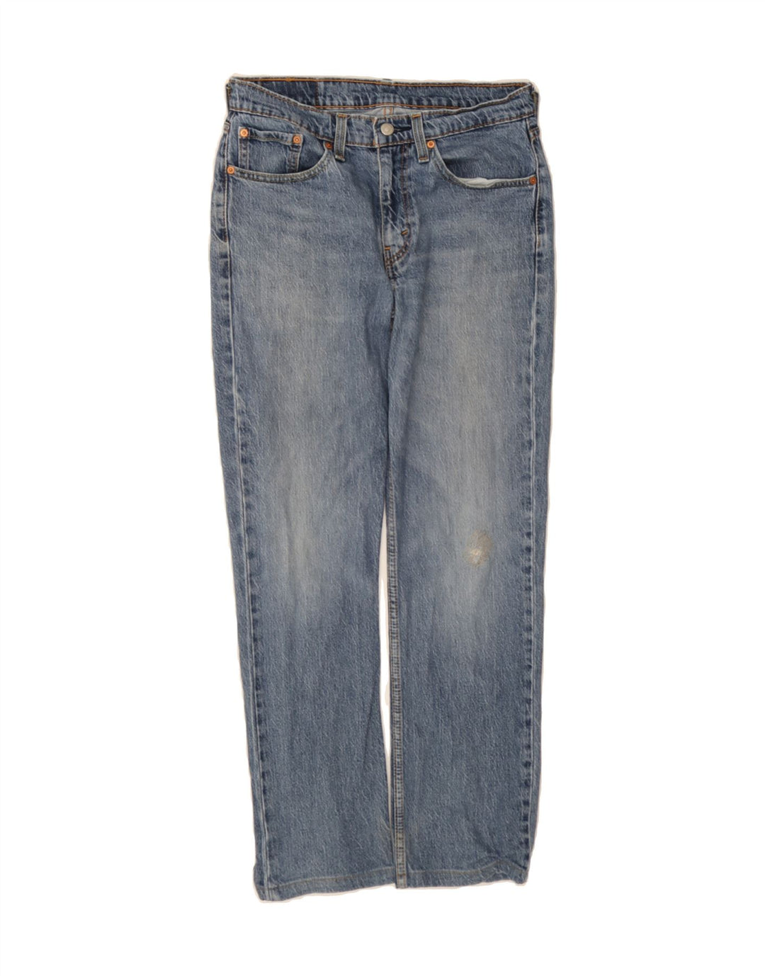 LEVI'S Mens 514 Straight Jeans W31 L31  Blue Cotton Vintage Levi's and Second-Hand Levi's from Messina Hembry 