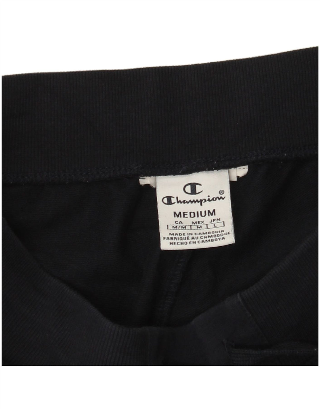 Champion Womens Tracksuit Trousers UK 12 Medium Navy Blue