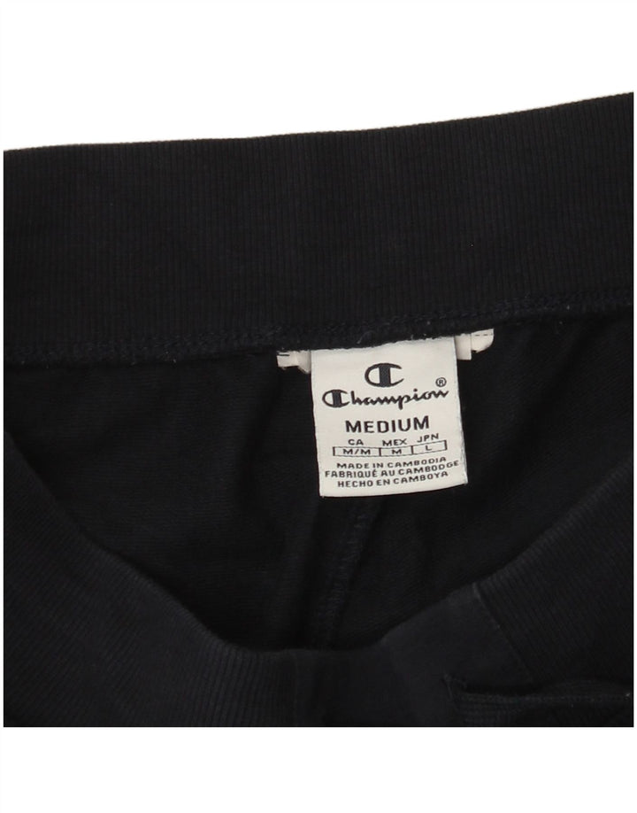 Champion Womens Tracksuit Trousers UK 12 Medium Navy Blue