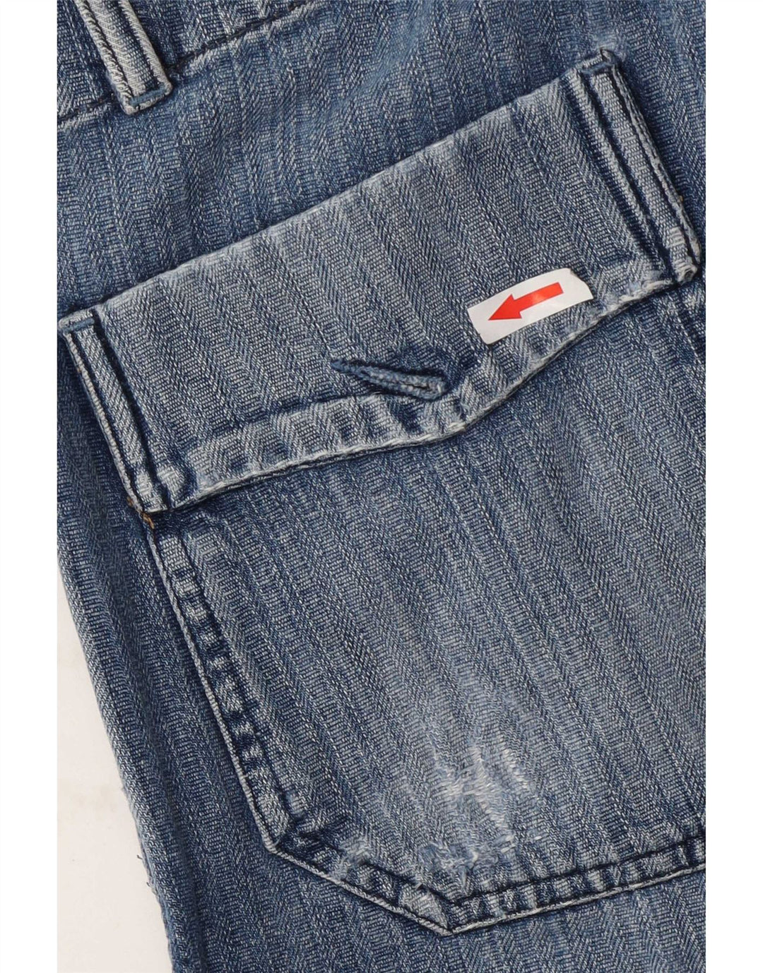 Diesel Womens Bootcut Jeans W28 L34 Blue Cotton