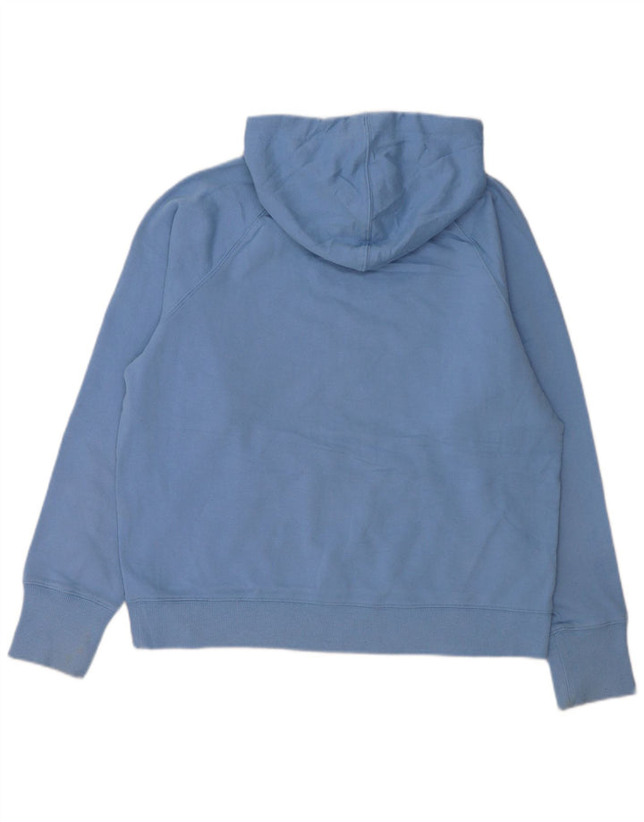 Champion Mens Graphic Hoodie Jumper Medium Blue