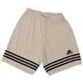 Adidas Mens Climalite Sport Shorts Small White Polyester