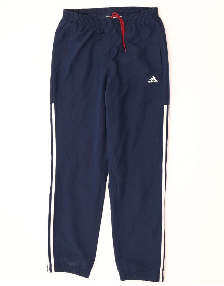 Adidas Mens Tracksuit Trousers Joggers Medium Navy Blue