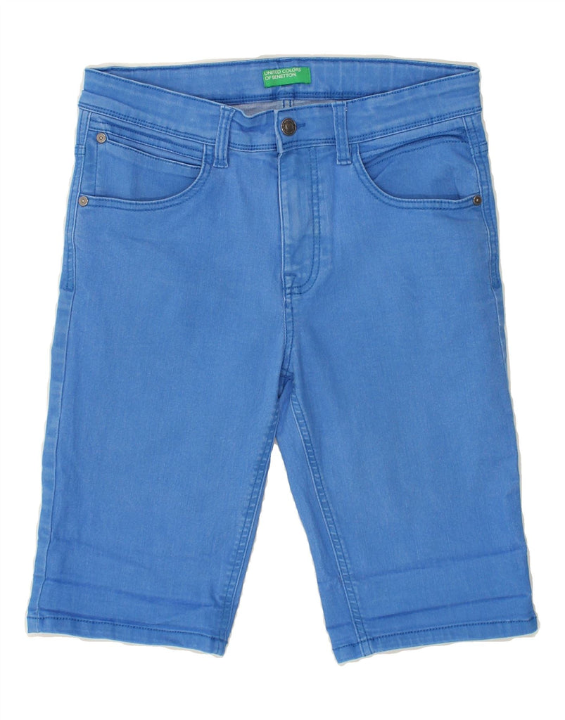 BENETTON Boys Denim Shorts 15-16 Years W30 Blue | Vintage Benetton | Thrift | Second-Hand Benetton | Used Clothing | Messina Hembry 