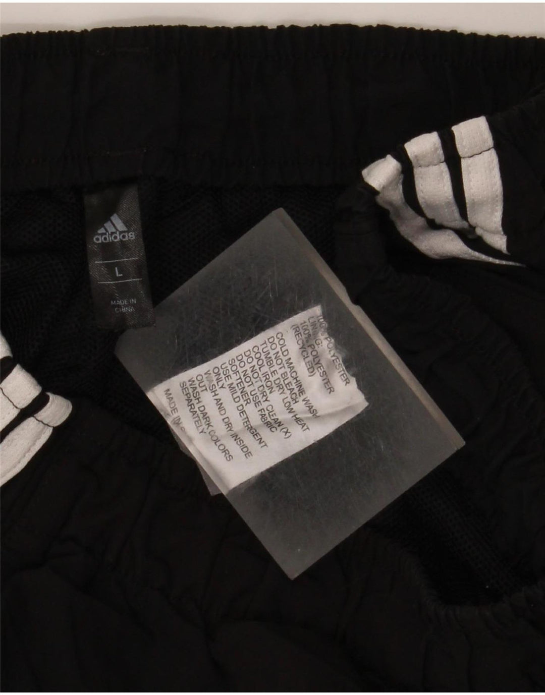 Adidas Mens Sport Shorts Large Black Polyester