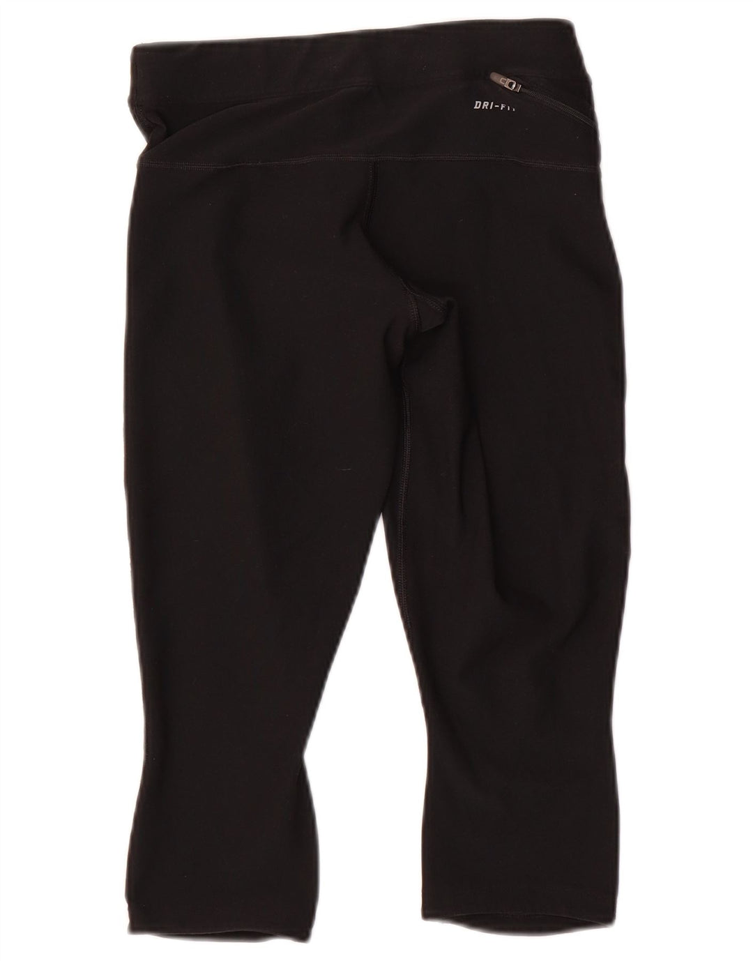 Nike Womens Dri Fit Capri Leggings UK 14 Medium Black