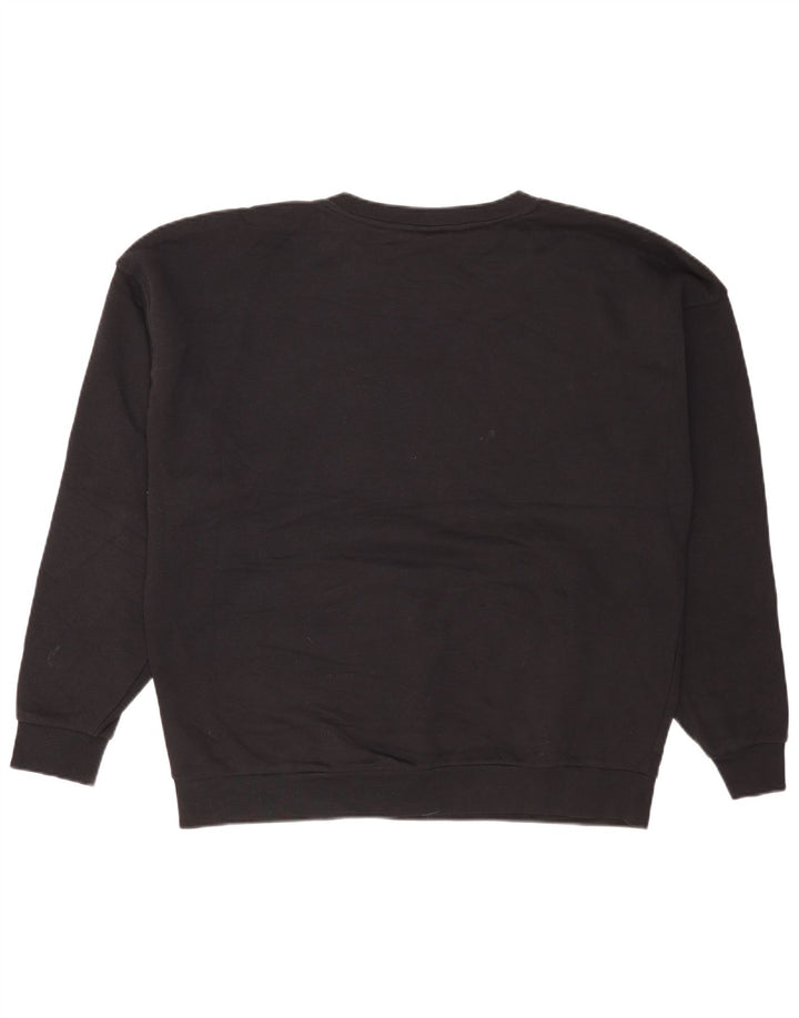 Nike Mens Loose Fit Sweatshirt Jumper Small Black Cotton