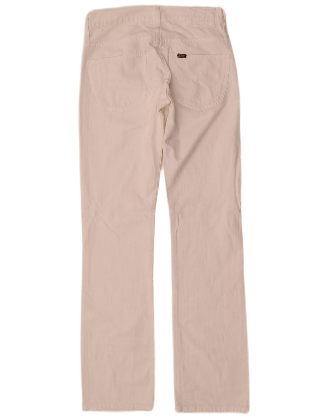 Lee Mens Knox Straight Jeans W30 L34 White Cotton