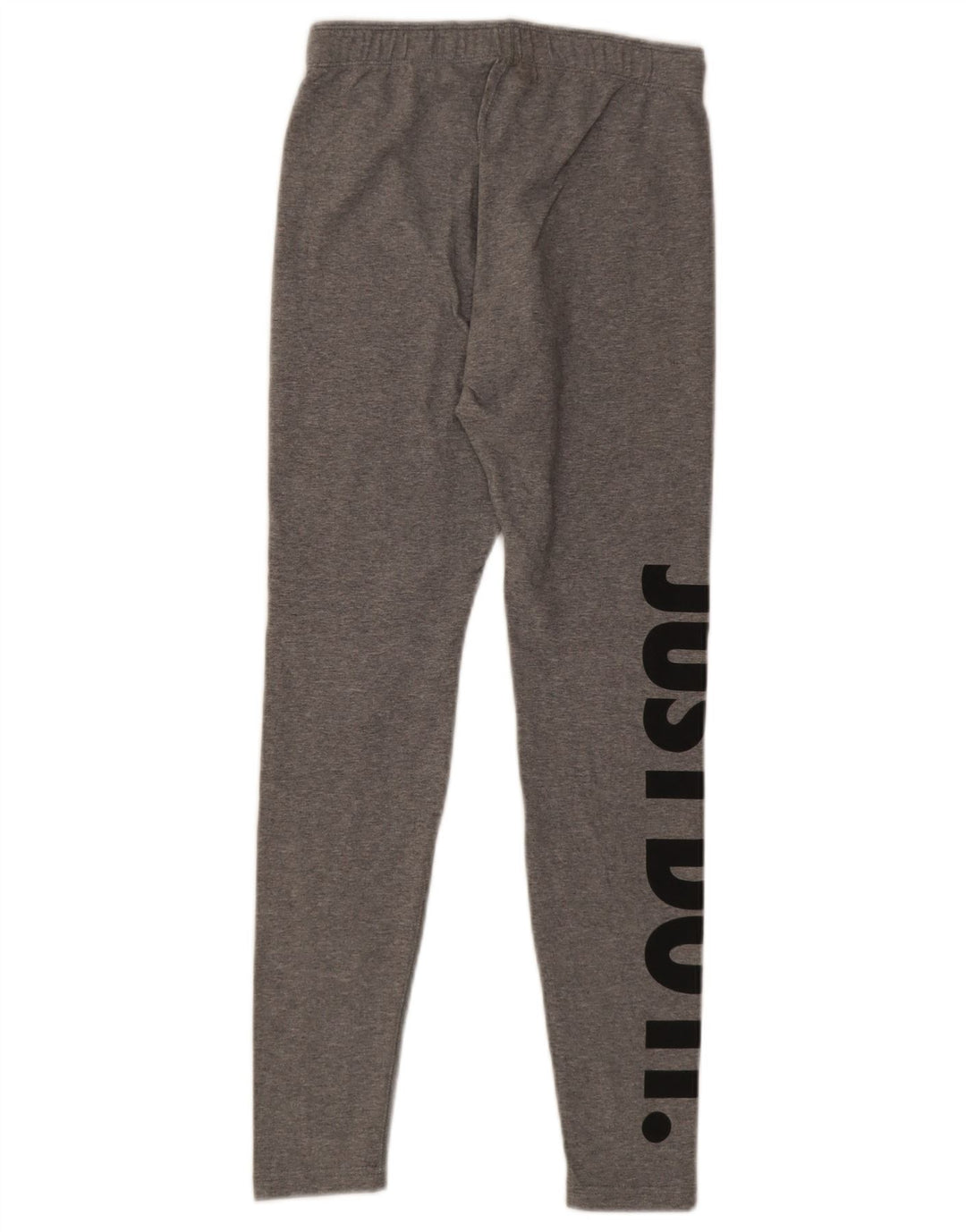 Nike Womens Graphic Leggings UK 10 Small Grey Cotton