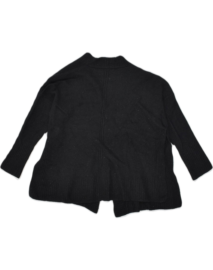 BANANA REPUBLIC Womens Cardigan Sweater UK 16 Large Black Wool | Vintage Banana Republic | Thrift | Second-Hand Banana Republic | Used Clothing | Messina Hembry 