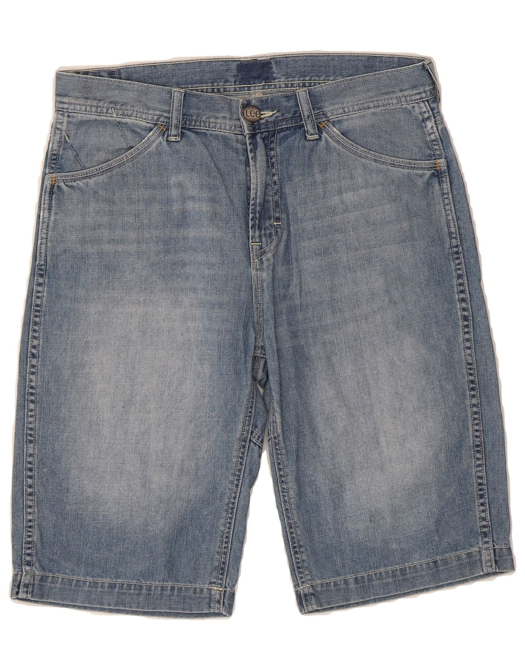LEE Boys Denim Shorts 15-16 Years W30  Blue Cotton Vintage Lee and Second-Hand Lee from Messina Hembry 