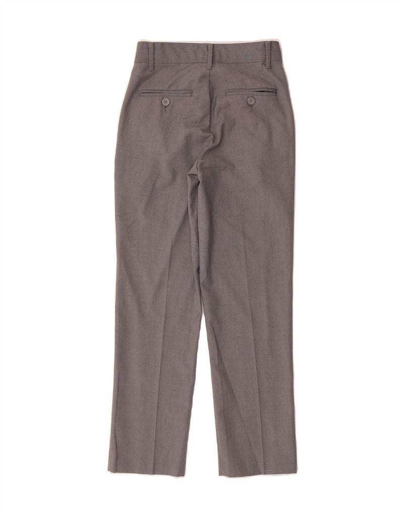 IZOD Boys Straight Suit Trousers 9-10 Years W23 L24 Grey Polyester Vintage Izod and Second-Hand Izod from Messina Hembry 