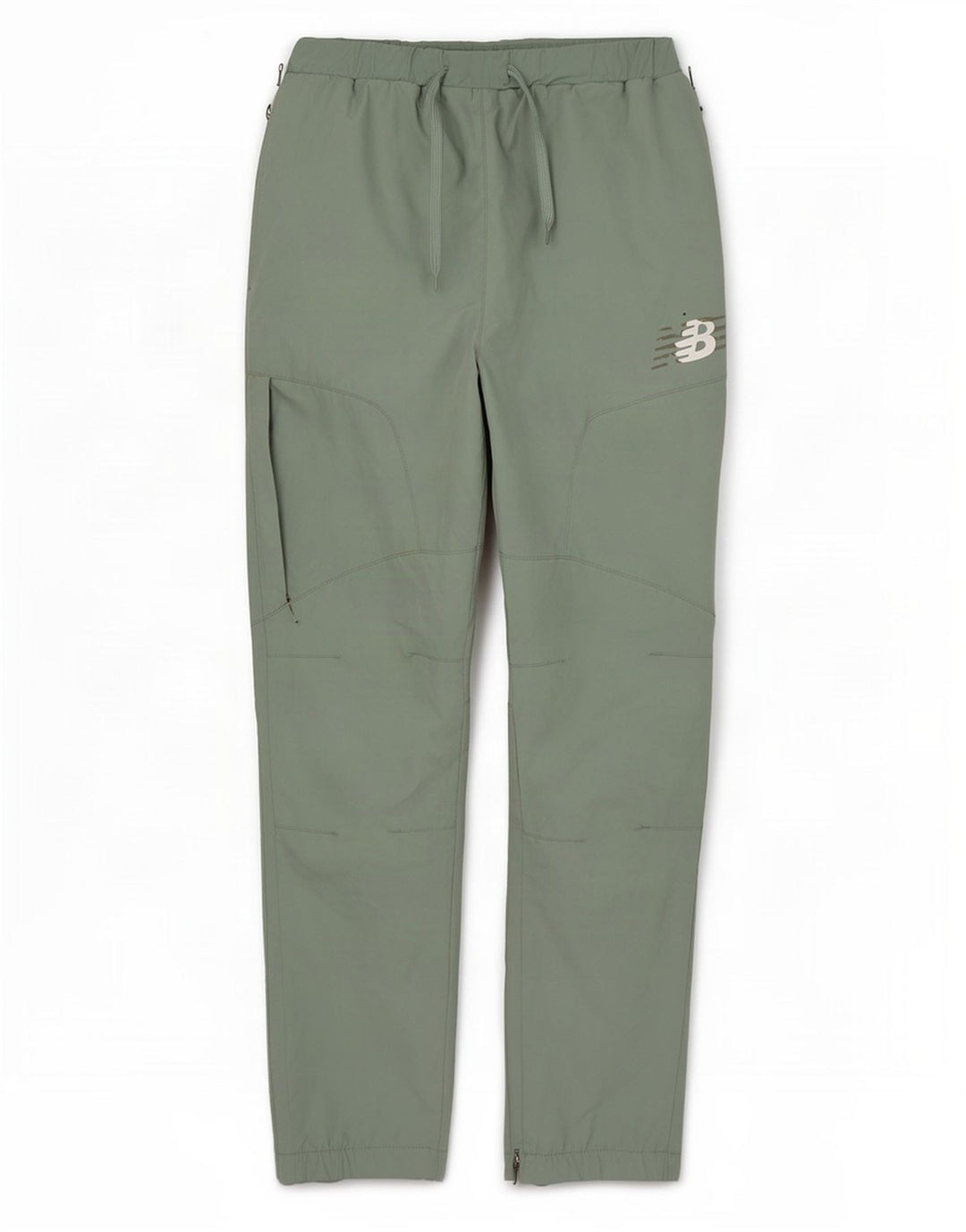 New Balance Mens Cargo Tracksuit Trousers Medium Green Polyester