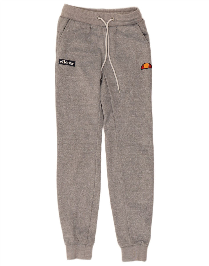 Ellesse Womens Tracksuit Trousers Joggers UK 4 XS Grey Polyester