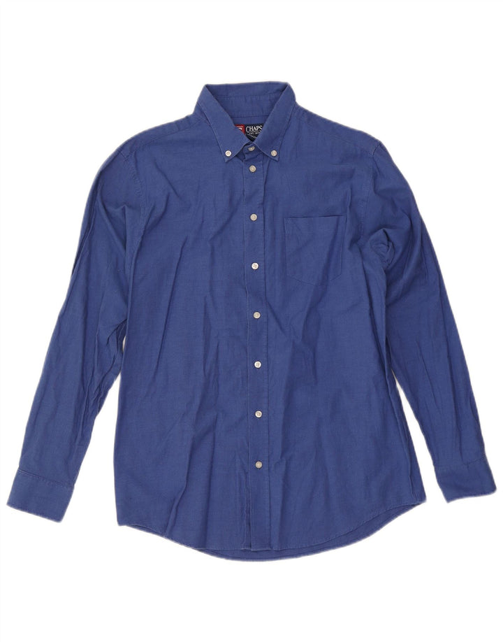 Chaps Boys Shirt 15-16 Years Blue Cotton