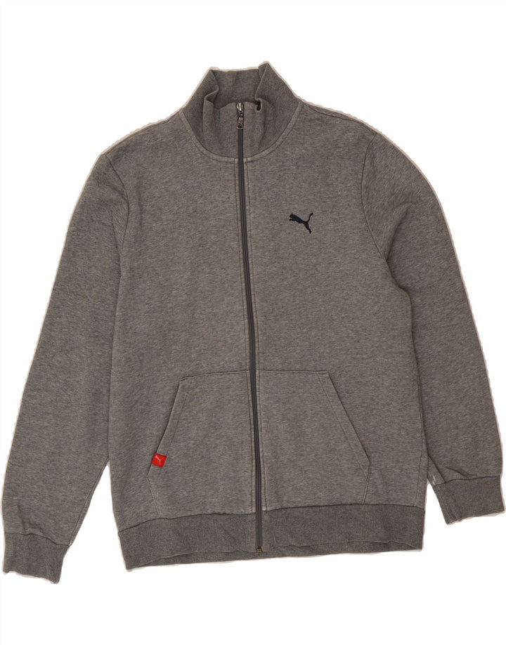 PUMA Mens Tracksuit Top Jacket Medium Grey Vintage Puma and Second-Hand Puma from Messina Hembry 