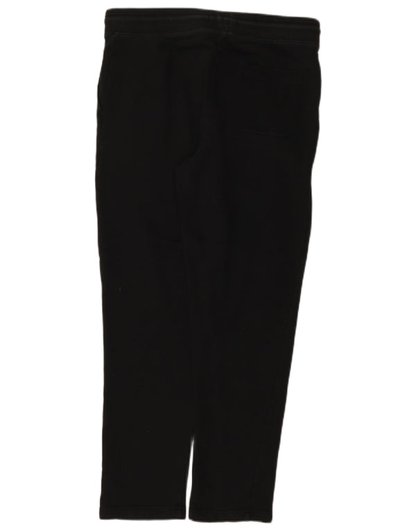Marks & Spencer Mens Tracksuit Trousers Medium  Black Cotton