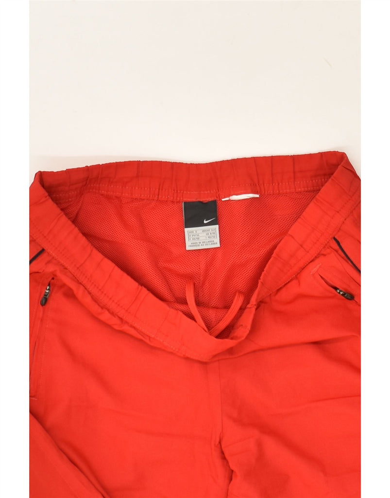 NIKE Womens Tracksuit Trousers UK 8/10 Small Red | Vintage Nike | Thrift | Second-Hand Nike | Used Clothing | Messina Hembry 