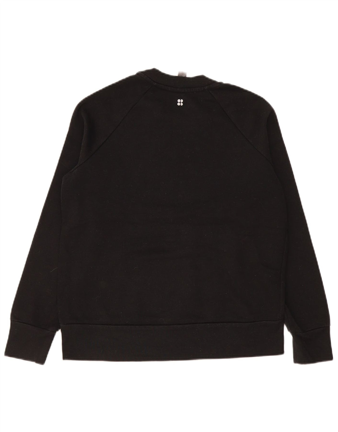 Sweaty Betty Womens Graphic Oversized Sweatshirt Jumper UK 10 Small Black