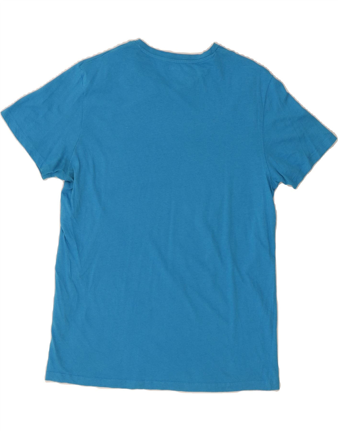 JACK & JONES Mens Graphic T-Shirt Top Large Blue Cotton Vintage Jack & Jones and Second-Hand Jack & Jones from Messina Hembry 