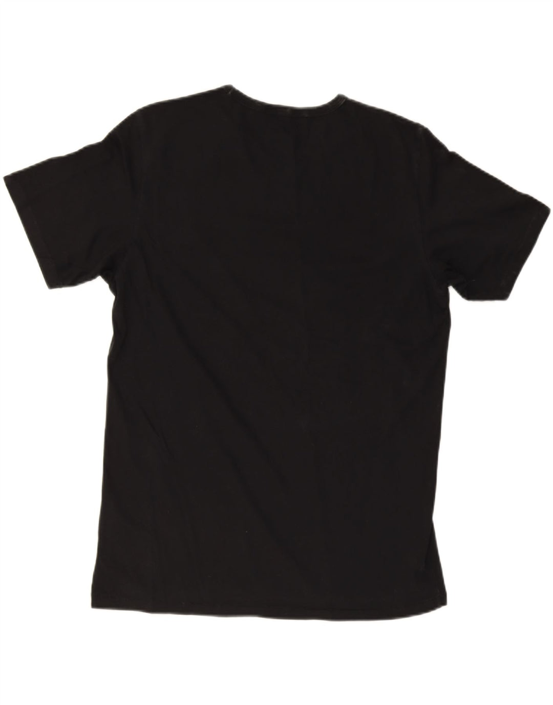 LEE Mens Graphic T-Shirt Top Large Black Cotton
