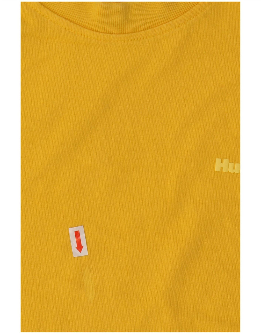 Adidas Mens Humanrace T-Shirt Top Medium Yellow Cotton