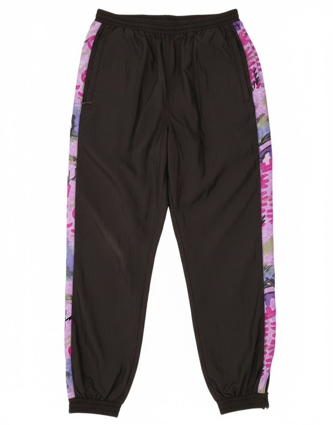 Rodeo Womens Tracksuit Trousers Joggers IT 46 Large Black Colourblock