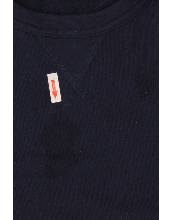 Polo Ralph Lauren Mens Sweatshirt Jumper Medium Navy Blue Cotton