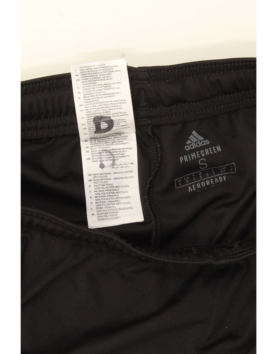 Adidas Mens Aeroready Sport Shorts Small Black Polyester