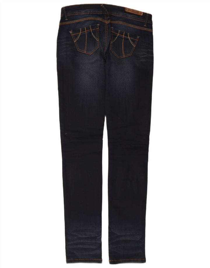 Desigual Womens Slim Jeans W30 L32 Navy Blue Cotton
