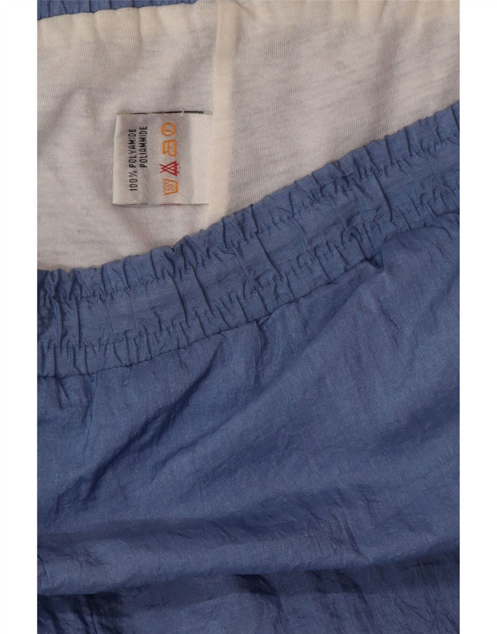 Puma Mens Tracksuit Trousers Joggers Large  Blue Colourblock Polyester