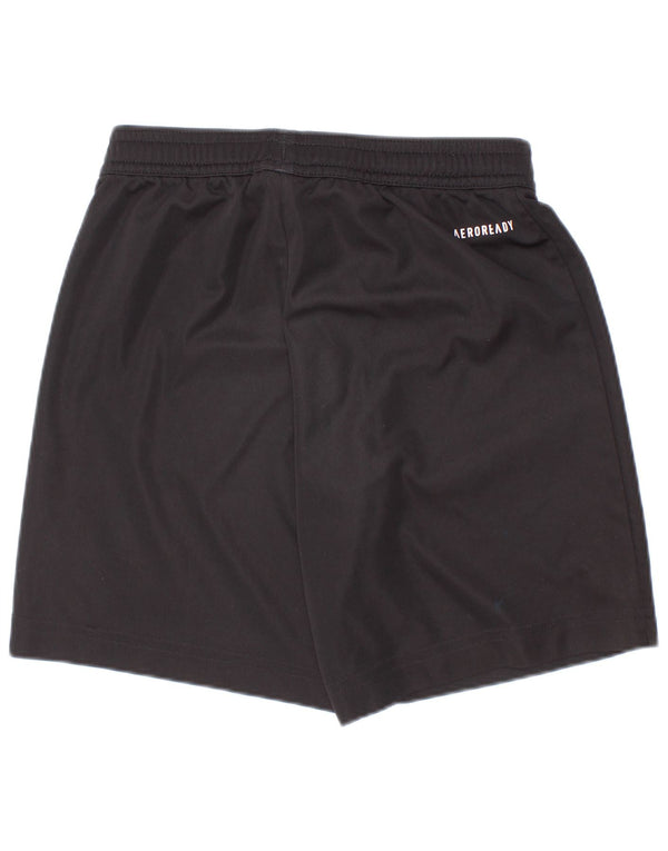 Adidas Boys Aeroready Sport Shorts 7-8 Years Black Polyester