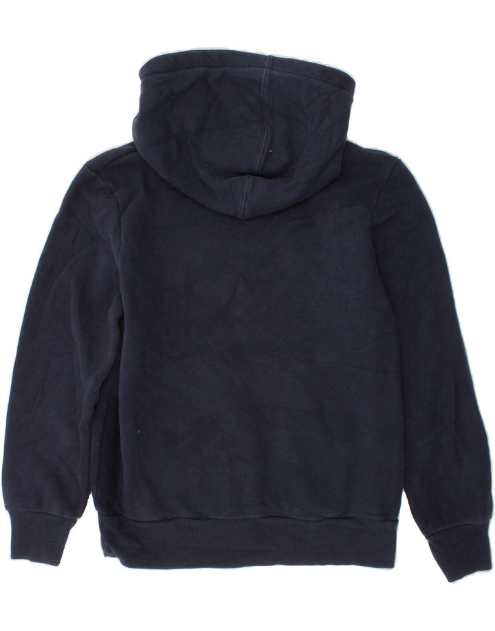 LEVI'S Boys Graphic Hoodie Jumper 9-10 Years Navy Blue Cotton Vintage Levi's and Second-Hand Levi's from Messina Hembry 