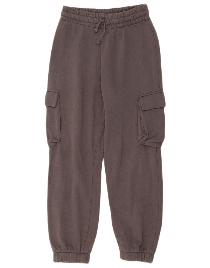 Zara Mens Cargo Tracksuit Trousers Joggers Small Grey