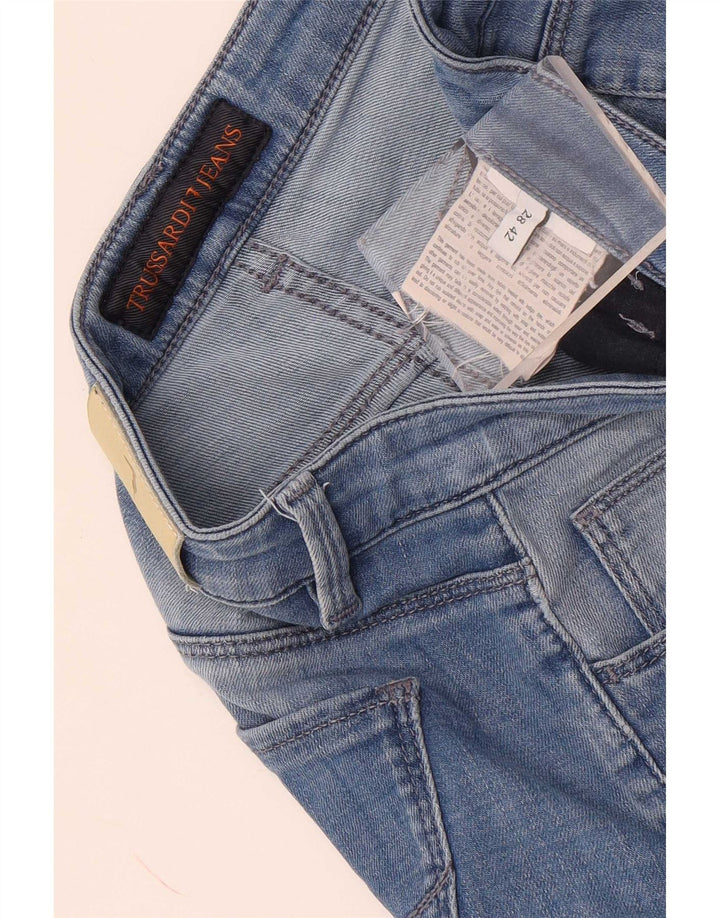 Trussardi Womens Cropped Jeans W28 L26 Blue