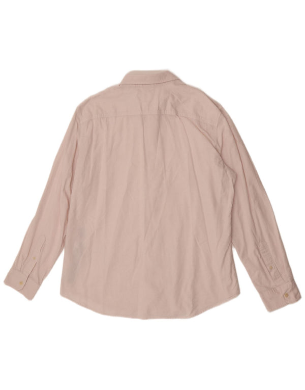 Levi's Mens Slim Fit Shirt XL Pink Cotton
